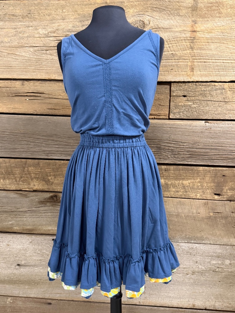 Matilda Jane Brilliant Daydream Swing Time Dress, Dusty Blue, Small